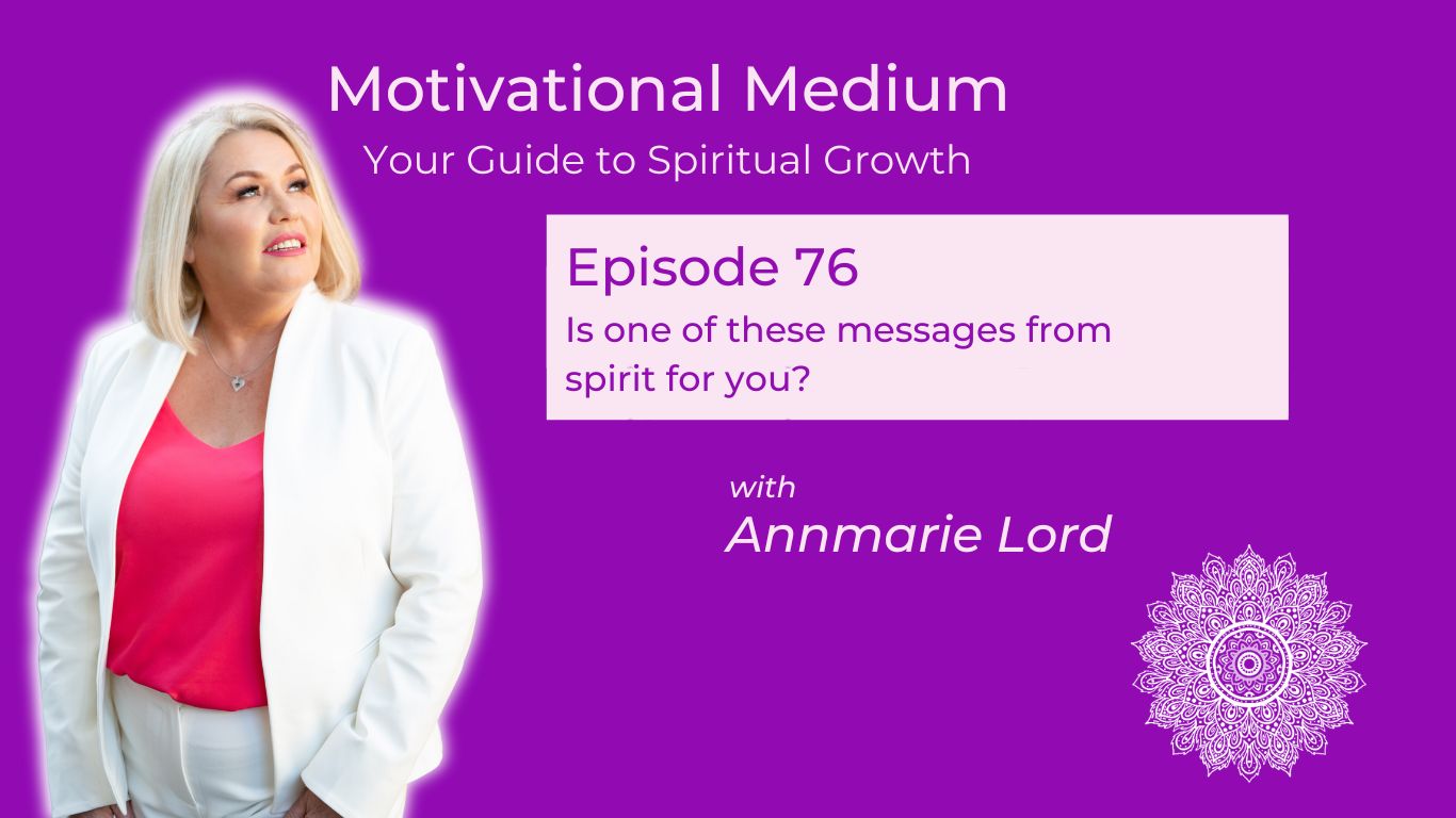 Is one of these messages from spirit for you?